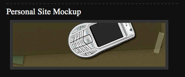 The comment form on Mario's site